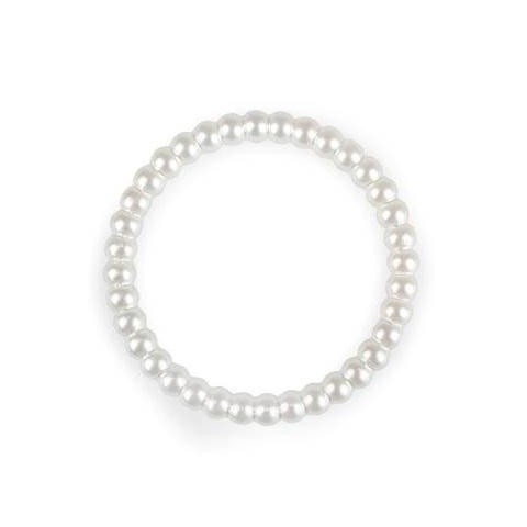 SEGNAPOSTO IN PERLE D4CM CREMA